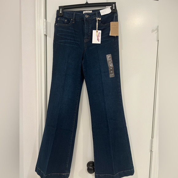 Jessica Simpson True Love Wide Leg Trouser Jeans Size 26 - Picture 1 of 3